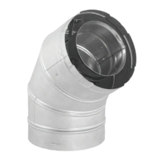DuraVent DVA-E60 DirectVent Pro Galvanized Steel 60 Degree Elbow DuraVent Dreamwood Living