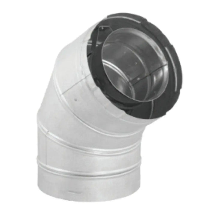 DuraVent DVA-E60 DirectVent Pro Galvanized Steel 60 Degree Elbow DuraVent Dreamwood Living