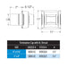 DuraVent DVA-H2 DirectVent Pro Horizontal H2 Termination Cap DuraVent Dreamwood Living