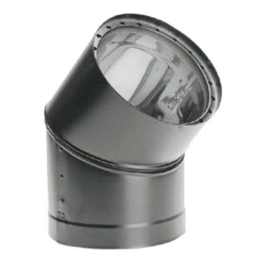 DuraVent DVL-E45 DVL Double-Wall Black 45 Degree Elbow DuraVent Dreamwood Living