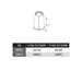DuraVent DVL-ORAD DVL Oval to Round Adapter DuraVent Dreamwood Living