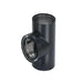 DuraVent DVL-T DVL Double-Wall Black Tee with Clean-Out Cap DuraVent Dreamwood Living