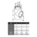 DuraVent DVL-T DVL Double-Wall Black Tee with Clean-Out Cap DuraVent Dreamwood Living
