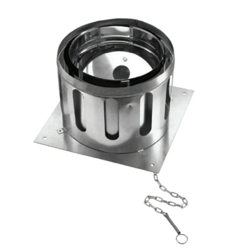DuraVent DuraChimney II 8" Anchor Plate With Damper DuraVent Dreamwood Living