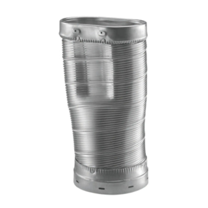 DuraVent DuraLiner 14" Round-To-Oval Stainless Steel Flex Pipe DuraVent Dreamwood Living