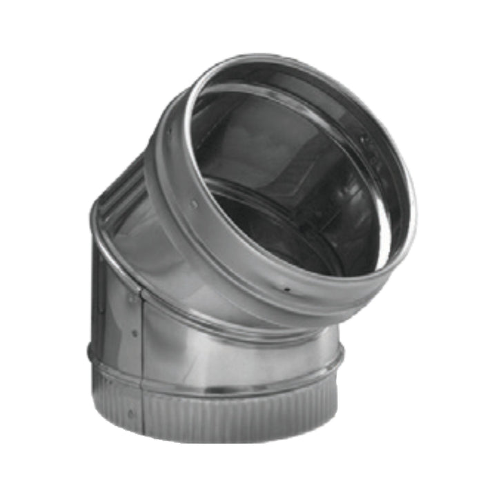 DuraVent DuraLiner 6" 45 Degree Stainless Steel Elbow DuraVent Dreamwood Living