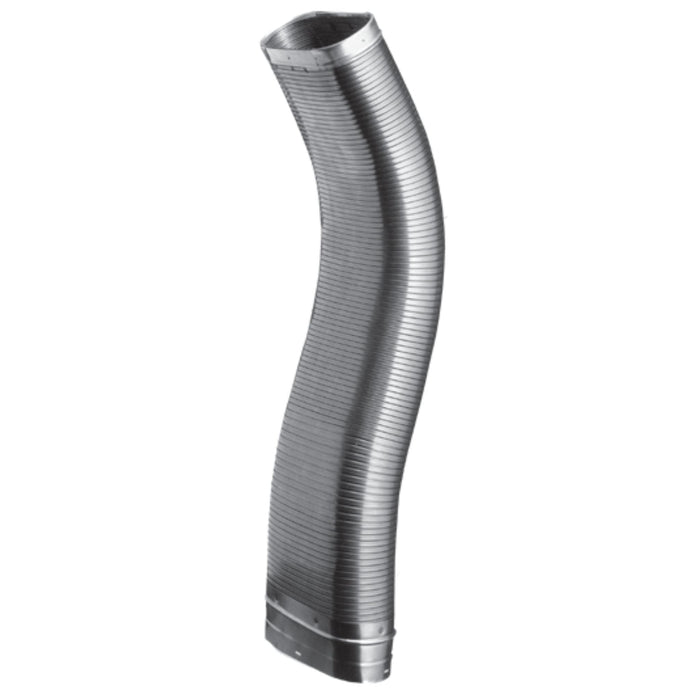 DuraVent DuraLiner 6" x 36" Oval-To-Oval Heavy Duty Stainless Steel Flex Pipe DuraVent Dreamwood Living