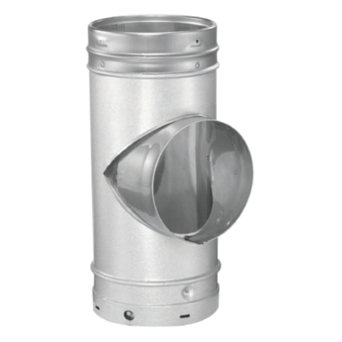 DuraVent DuraLiner 8" Round Tee and Branch With Cap DuraVent Dreamwood Living