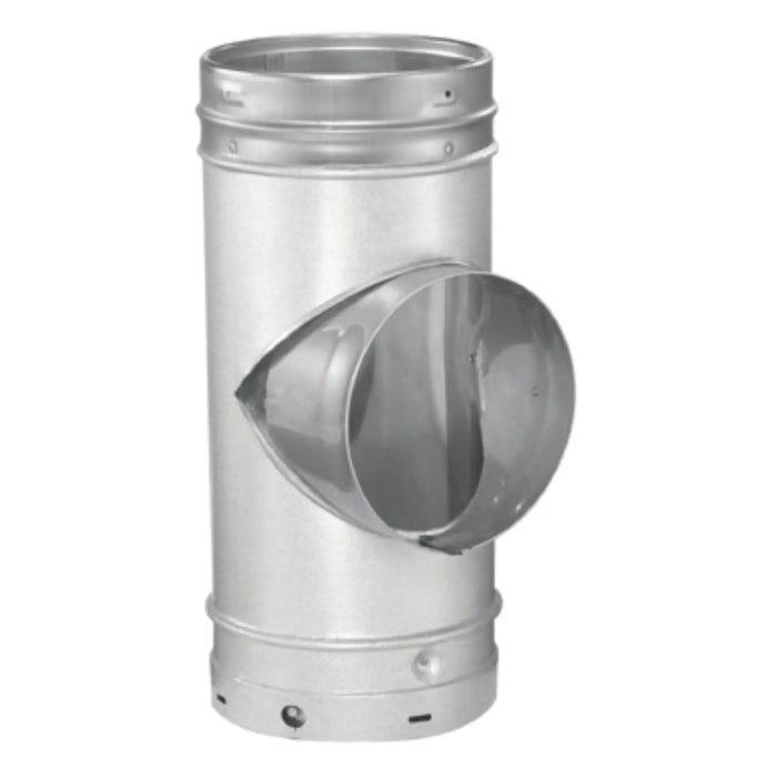 DuraVent DuraLiner 8" Round Tee and Branch With Cap DuraVent Dreamwood Living