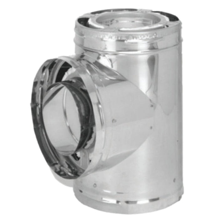 DuraVent DuraPlus 7" Tee With Cap