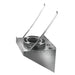 DuraVent DuraPlus 6"-8" Diameter Stainless Steel Tee Support Bracket DuraVent Dreamwood Living