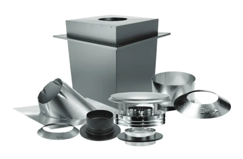 DuraVent DuraPlus 6" Diameter Basic Through-the-Ceiling Kit DuraVent Dreamwood Living