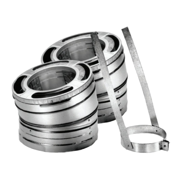 DuraVent DuraPlus 7" 30-Degree Galvanized Steel Elbow Kit DuraVent Dreamwood Living
