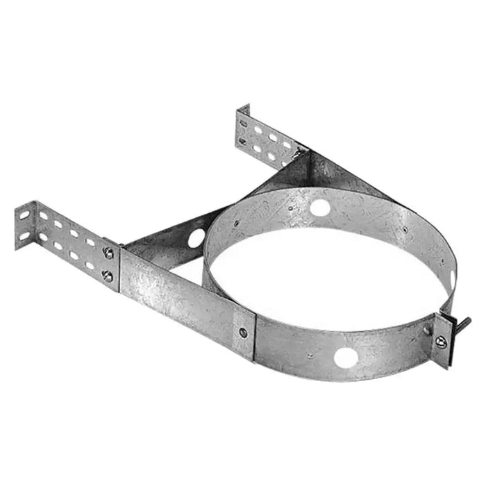 DuraVent DuraTech 5" Diameter Galvanized Steel Adjustable Wall Strap DuraVent Dreamwood Living
