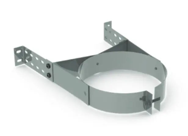 DuraVent DuraTech 5" Diameter Galvanized Steel Adjustable Wall Strap DuraVent Dreamwood Living