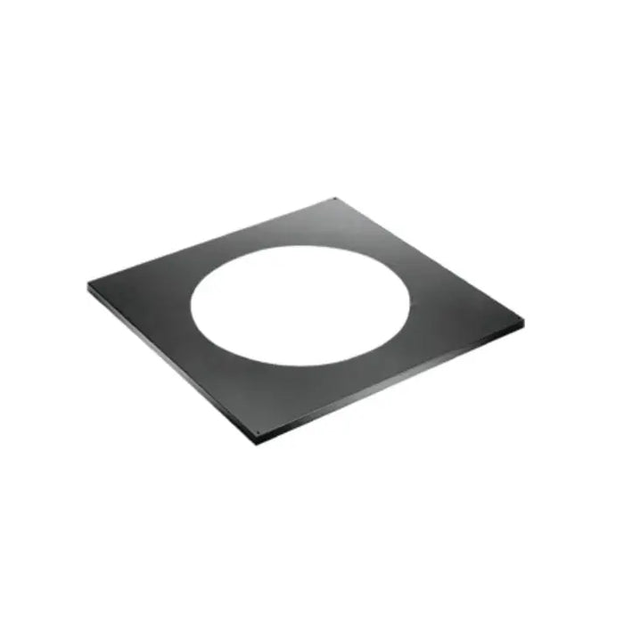 DuraVent DuraTech 6" Black Trim Collar for Round Support Box