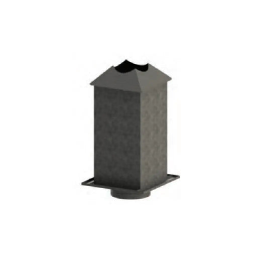 DuraVent DuraTech 6" Diameter Square Ceiling Support Box w/ Collar DuraVent Dreamwood Living