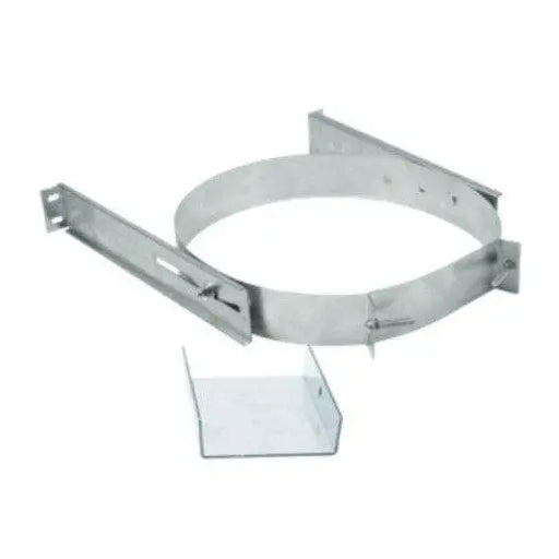 DuraVent DuraTech 6" and 8" Diameter Galvanized Steel Adjustable Wall Strap DuraVent Dreamwood Living