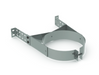 DuraVent DuraTech 7" Diameter Galvanized Steel Adjustable Wall Strap DuraVent Dreamwood Living