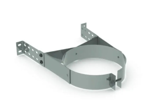 DuraVent DuraTech 7" Diameter Galvanized Steel Adjustable Wall Strap DuraVent Dreamwood Living