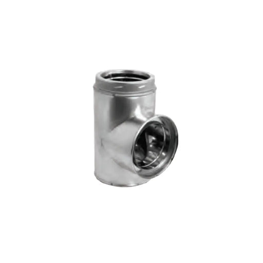DuraVent DuraTech 8" Diameter 8DT-ST Galvalume Standard Tee w/Cap DuraVent Dreamwood Living
