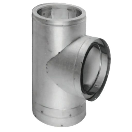 DuraVent DuraTech Tee with Cap Galvalume DuraVent Dreamwood Living
