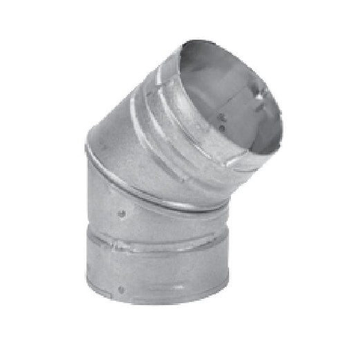 DuraVent PelletVent for Multi-Fuel 3" 45 Degree Galvalume Elbow DuraVent Dreamwood Living