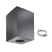 DuraVent PelletVent for Multi-Fuel 3" Black Cathedral Ceiling Support Box DuraVent Dreamwood Living