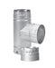 DuraVent PelletVent for Multi-Fuel 3" Black Single Tee With Clean-Out Tee Cap DuraVent Dreamwood Living
