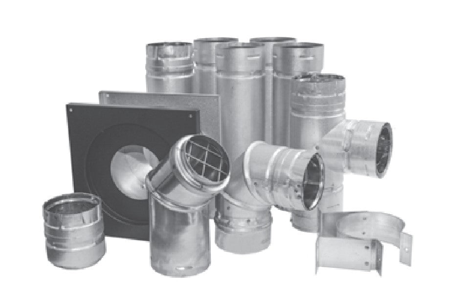 DuraVent PelletVent for Multi-Fuel 3" Horizontal Kit DuraVent Dreamwood Living