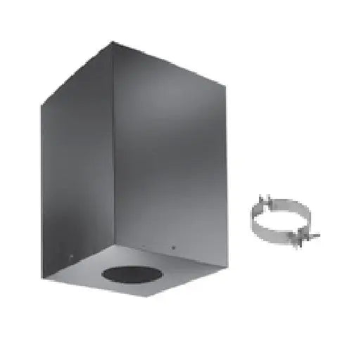 DuraVent PelletVent for Multi-Fuel Black Cathedral Ceiling Support Box DuraVent Dreamwood Living