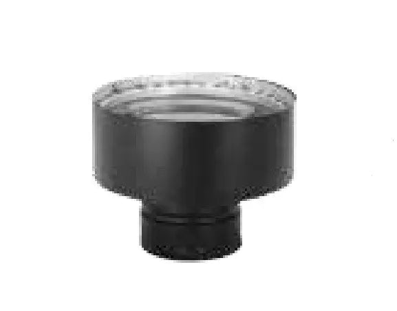DuraVent PelletVent for Multi-Fuel Black Chimney Adapter DuraVent Dreamwood Living