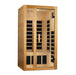 Dynamic Gracia Elite 1-2 Person Ultra Low EMF FAR Infrared Sauna - Canadian Hemlock