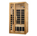 Dynamic Gracia Elite 1-2 Person Ultra Low EMF FAR Infrared Sauna - Canadian Hemlock - view 3