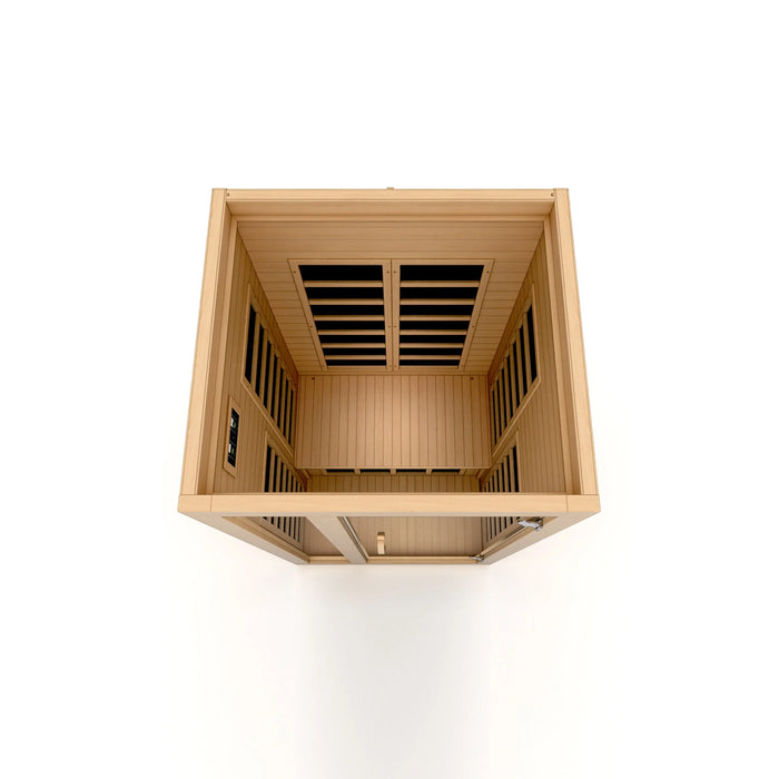 Dynamic Gracia Elite 1-2 Person Ultra Low EMF FAR Infrared Sauna - Canadian Hemlock - view 5