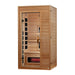 Dynamic Martin 1-2 Person Full Spectrum Near Zero EMF Infrared Sauna - Canadian Hemlock - view 2