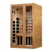 Dynamic Serena 2 Person Full Spectrum Near Zero EMF Infrared Sauna - Canadian Hemlock - view 2