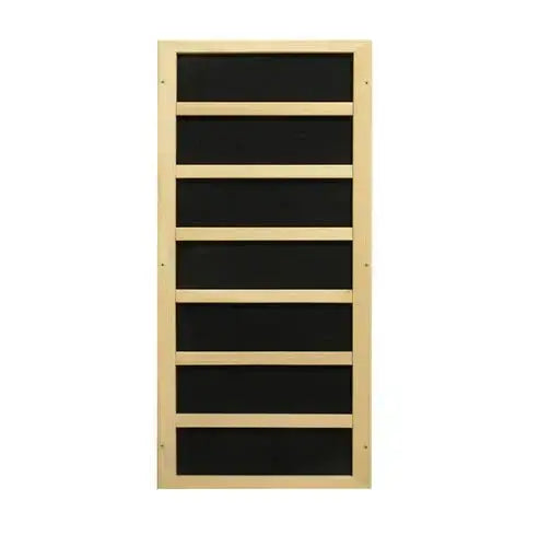 Dynamic Serena 2-Person Low EMF FAR Infrared Sauna - Canadian Hemlock Dynamic