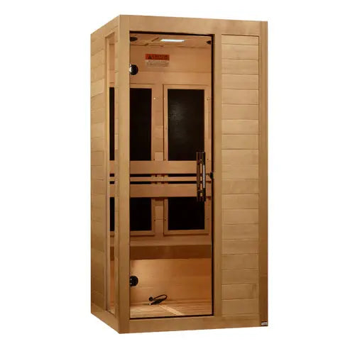 Dynamic "Veneto" Elite 1-2 Person Ultra Low EMF FAR Infrared Sauna - Dreamwood Living