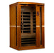 Dynamic Vittoria Elite 2 Person Ultra Low EMF FAR Infrared Sauna - Canadian Hemlock