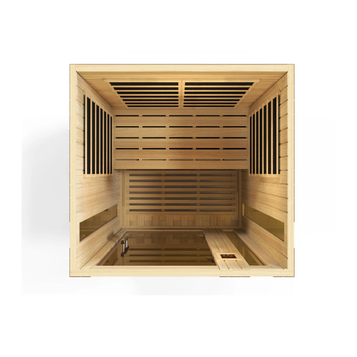 Dynamic Vittoria Elite 2 Person Ultra Low EMF FAR Infrared Sauna - Canadian Hemlock - view 6