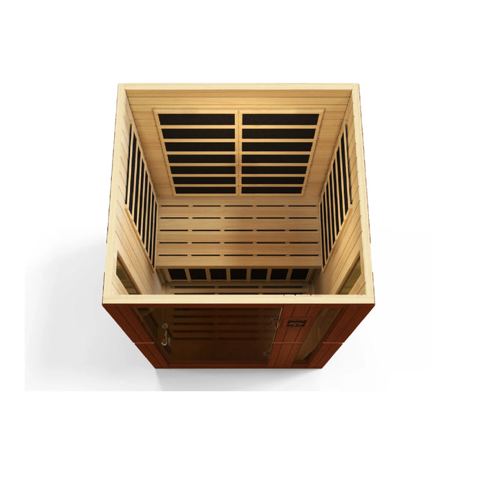 Dynamic Vittoria Elite 2 Person Ultra Low EMF FAR Infrared Sauna - Canadian Hemlock - view 7