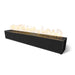 The Outdoor Plus OPT-EAVPC72 Eaves 72" Powder Coat Rectangular Gas Fire Pit