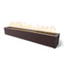 The Outdoor Plus OPT-EAVPC72 Eaves 72" Powder Coat Rectangular Gas Fire Pit