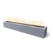The Outdoor Plus OPT-EAVPC72 Eaves 72" Powder Coat Rectangular Gas Fire Pit