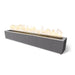 The Outdoor Plus OPT-EAVPC72 Eaves 72" Powder Coat Rectangular Gas Fire Pit