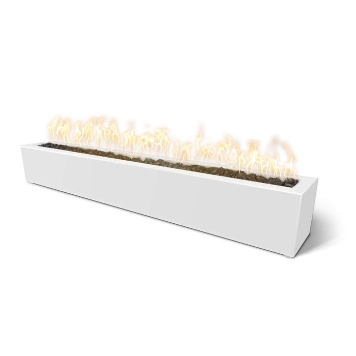 The Outdoor Plus OPT-EAVPC60 Eaves 60" Powder Coat Rectangular Gas Fire Pit