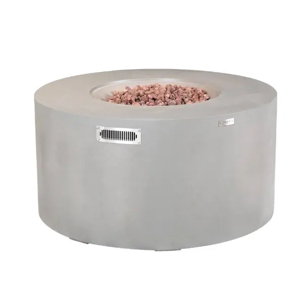 Elementi Pacaya 43” Round Fire Table with Hidden Tank Elementi Dreamwood Living
