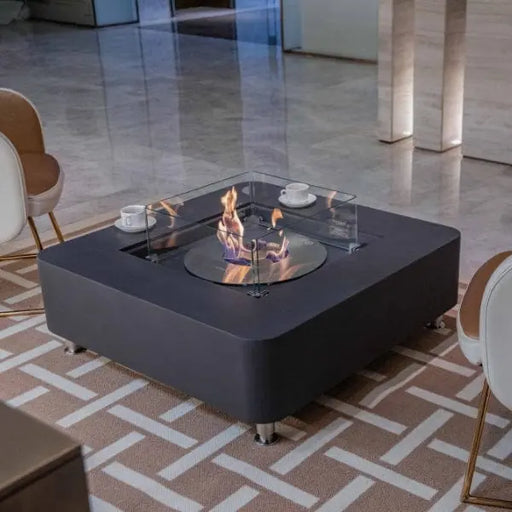Elementi Perth Ethanol Square Fire Table Elementi Dreamwood Living