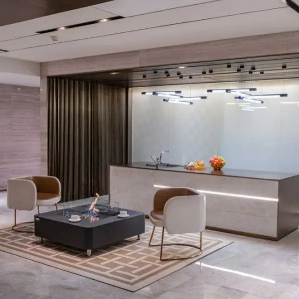 Elementi Perth Ethanol Square Fire Table Elementi Dreamwood Living